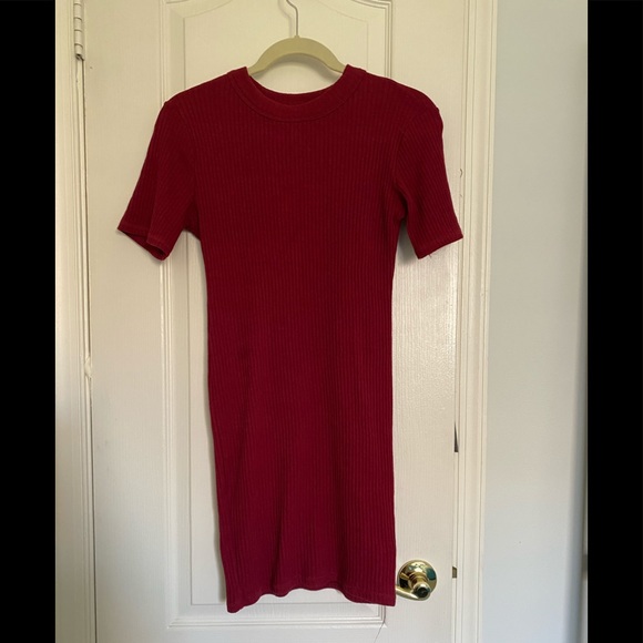 Zara maroon dress size medium - Picture 2 of 3